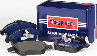 Borg & Beck BBP2049 - Kit de plaquettes de frein, frein à disque cwaw.fr