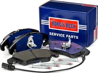 Borg & Beck BBP2045 - Kit de plaquettes de frein, frein à disque cwaw.fr