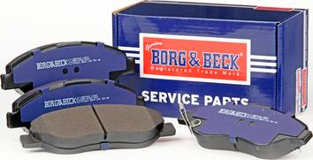 Borg & Beck BBP2042 - Kit de plaquettes de frein, frein à disque cwaw.fr