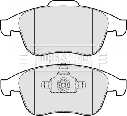 Borg & Beck BBP2059 - Kit de plaquettes de frein, frein à disque cwaw.fr