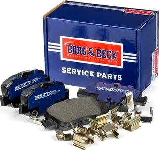 Borg & Beck BBP2056 - Kit de plaquettes de frein, frein à disque cwaw.fr