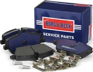 Borg & Beck BBP2051 - Kit de plaquettes de frein, frein à disque cwaw.fr