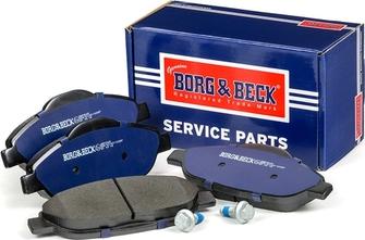 Borg & Beck BBP2065 - Kit de plaquettes de frein, frein à disque cwaw.fr