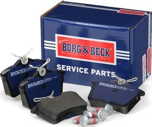 Borg & Beck BBP2063 - Kit de plaquettes de frein, frein à disque cwaw.fr