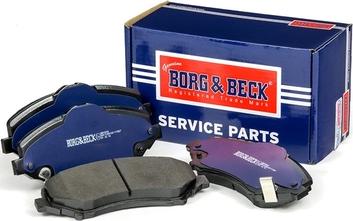 Borg & Beck BBP2089 - Kit de plaquettes de frein, frein à disque cwaw.fr