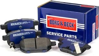 Borg & Beck BBP2086 - Kit de plaquettes de frein, frein à disque cwaw.fr