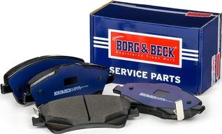 Borg & Beck BBP2080 - Kit de plaquettes de frein, frein à disque cwaw.fr