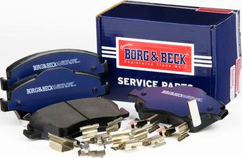 Borg & Beck BBP2083 - Kit de plaquettes de frein, frein à disque cwaw.fr