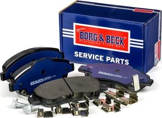 Borg & Beck BBP2074 - Kit de plaquettes de frein, frein à disque cwaw.fr