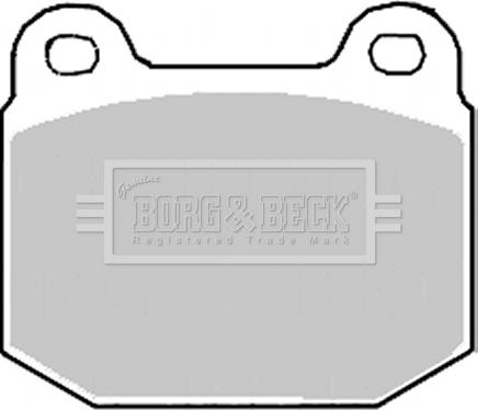 Borg & Beck BBP2194 - Kit de plaquettes de frein, frein à disque cwaw.fr