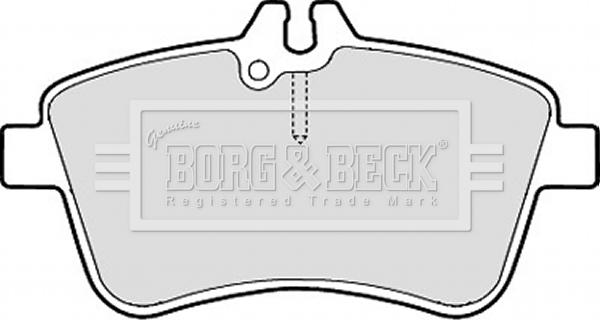 Borg & Beck BBP2145 - Kit de plaquettes de frein, frein à disque cwaw.fr