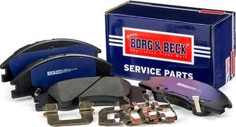 Borg & Beck BBP2140 - Kit de plaquettes de frein, frein à disque cwaw.fr