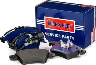 Borg & Beck BBP2143 - Kit de plaquettes de frein, frein à disque cwaw.fr