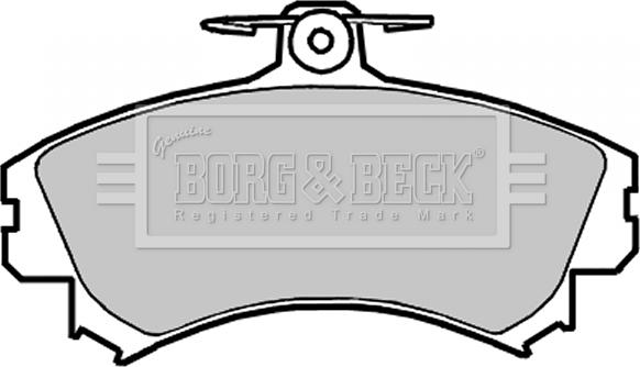 Borg & Beck BBP2151 - Kit de plaquettes de frein, frein à disque cwaw.fr