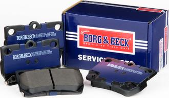 Borg & Beck BBP2157 - Kit de plaquettes de frein, frein à disque cwaw.fr