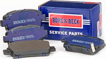 Borg & Beck BBP2164 - Kit de plaquettes de frein, frein à disque cwaw.fr