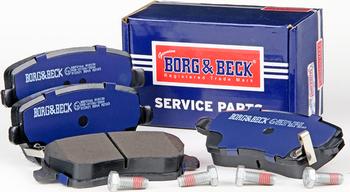 Borg & Beck BBP2166 - Kit de plaquettes de frein, frein à disque cwaw.fr