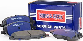 Borg & Beck BBP2113 - Kit de plaquettes de frein, frein à disque cwaw.fr