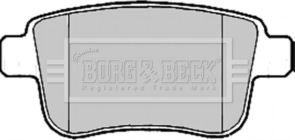 Borg & Beck BBP2185 - Kit de plaquettes de frein, frein à disque cwaw.fr