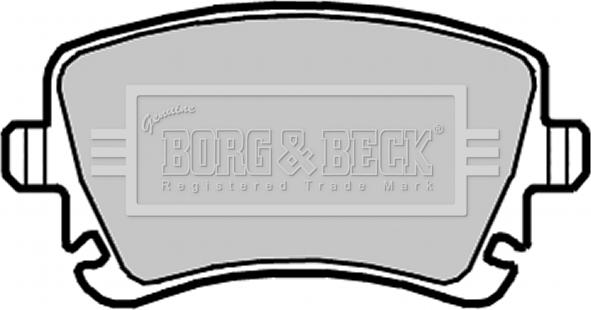 Borg & Beck BBP2139 - Kit de plaquettes de frein, frein à disque cwaw.fr