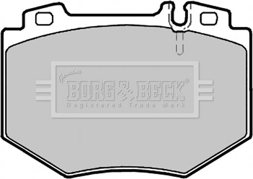 Borg & Beck BBP2137 - Kit de plaquettes de frein, frein à disque cwaw.fr