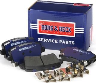 Borg & Beck BBP2120 - Kit de plaquettes de frein, frein à disque cwaw.fr