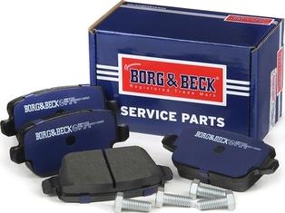 Borg & Beck BBP2122 - Kit de plaquettes de frein, frein à disque cwaw.fr