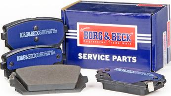 Borg & Beck BBP2179 - Kit de plaquettes de frein, frein à disque cwaw.fr