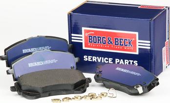 Borg & Beck BBP2859 - Kit de plaquettes de frein, frein à disque cwaw.fr