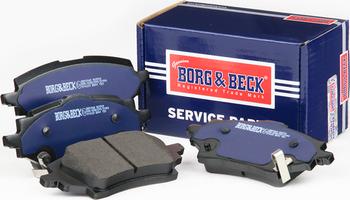 Borg & Beck BBP2860 - Kit de plaquettes de frein, frein à disque cwaw.fr