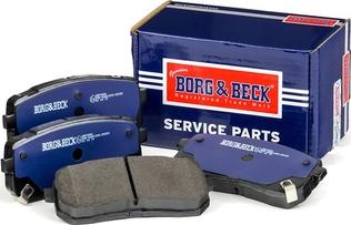 Borg & Beck BBP2804 - Kit de plaquettes de frein, frein à disque cwaw.fr