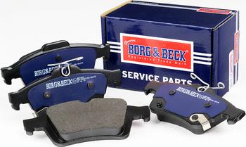 Borg & Beck BBP2821 - Kit de plaquettes de frein, frein à disque cwaw.fr