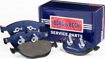 Borg & Beck BBP2828 - Kit de plaquettes de frein, frein à disque cwaw.fr