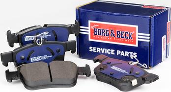 Borg & Beck BBP2823 - Kit de plaquettes de frein, frein à disque cwaw.fr