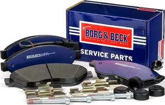 Borg & Beck BBP2393 - Kit de plaquettes de frein, frein à disque cwaw.fr