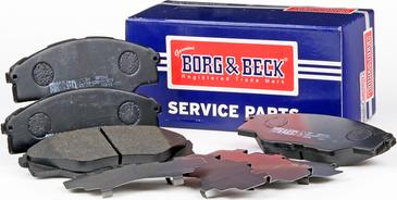 Borg & Beck BBP2348 - Kit de plaquettes de frein, frein à disque cwaw.fr