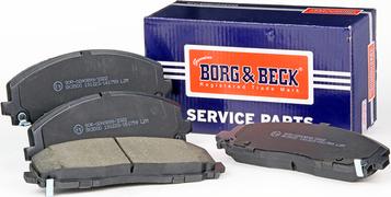 Borg & Beck BBP2342 - Kit de plaquettes de frein, frein à disque cwaw.fr