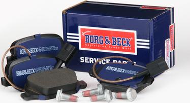 Borg & Beck BBP2309 - Kit de plaquettes de frein, frein à disque cwaw.fr