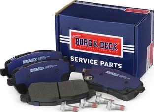 Borg & Beck BBP2304 - Kit de plaquettes de frein, frein à disque cwaw.fr