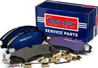 Borg & Beck BBP2306 - Kit de plaquettes de frein, frein à disque cwaw.fr