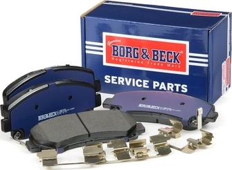 Borg & Beck BBP2308 - Kit de plaquettes de frein, frein à disque cwaw.fr