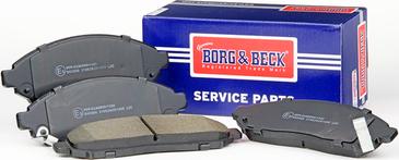 Borg & Beck BBP2389 - Kit de plaquettes de frein, frein à disque cwaw.fr