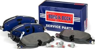 Borg & Beck BBP2381 - Kit de plaquettes de frein, frein à disque cwaw.fr