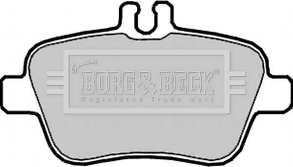 Borg & Beck BBP2329 - Kit de plaquettes de frein, frein à disque cwaw.fr