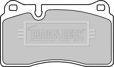 Borg & Beck BBP2374 - Kit de plaquettes de frein, frein à disque cwaw.fr