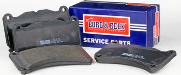 Borg & Beck BBP2294 - Kit de plaquettes de frein, frein à disque cwaw.fr