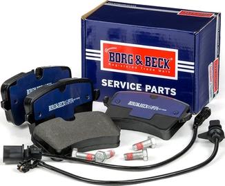 Borg & Beck BBP2291 - Kit de plaquettes de frein, frein à disque cwaw.fr