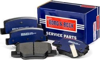 Borg & Beck BBP2241 - Kit de plaquettes de frein, frein à disque cwaw.fr