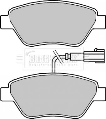 HELLA 77362548 - Kit de plaquettes de frein, frein à disque cwaw.fr