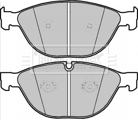 Valeo 670565 - Kit de plaquettes de frein, frein à disque cwaw.fr